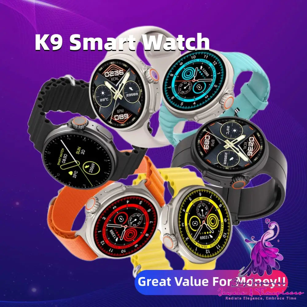 K9 Smart Watch with 1.39 Round Screen