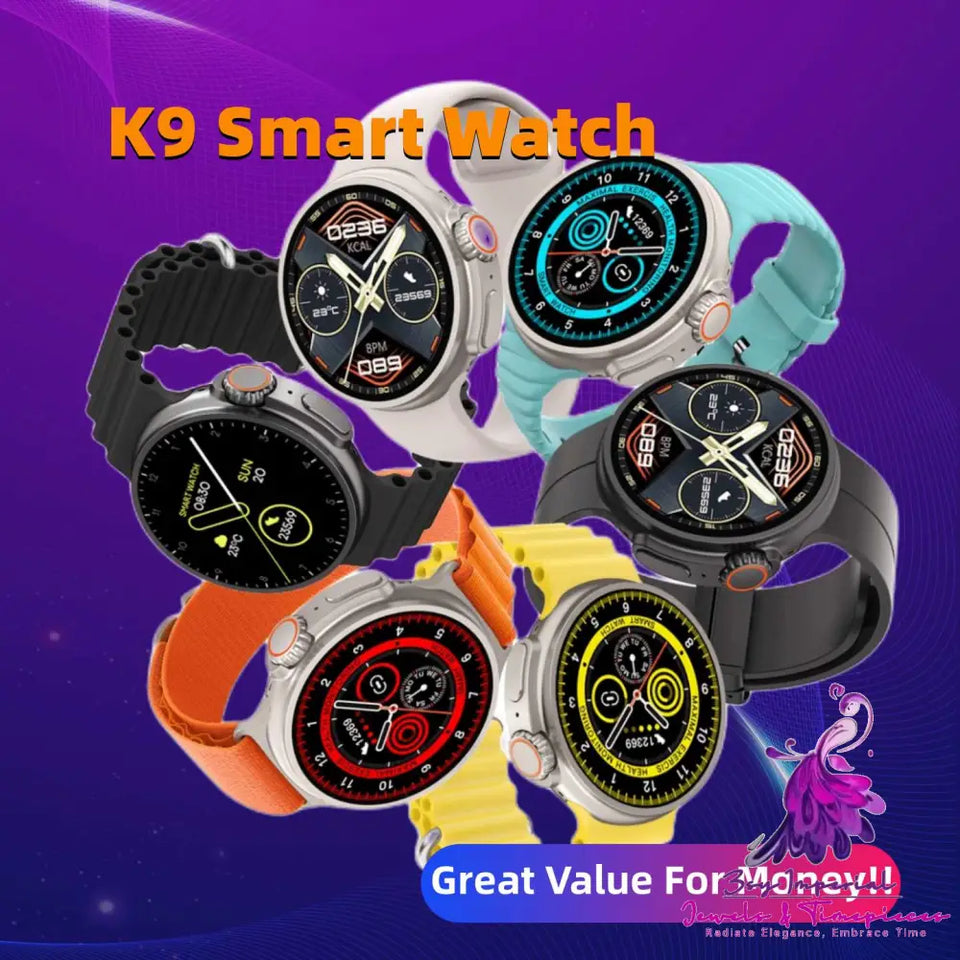 K9 Smart Watch with 1.39 Round Screen