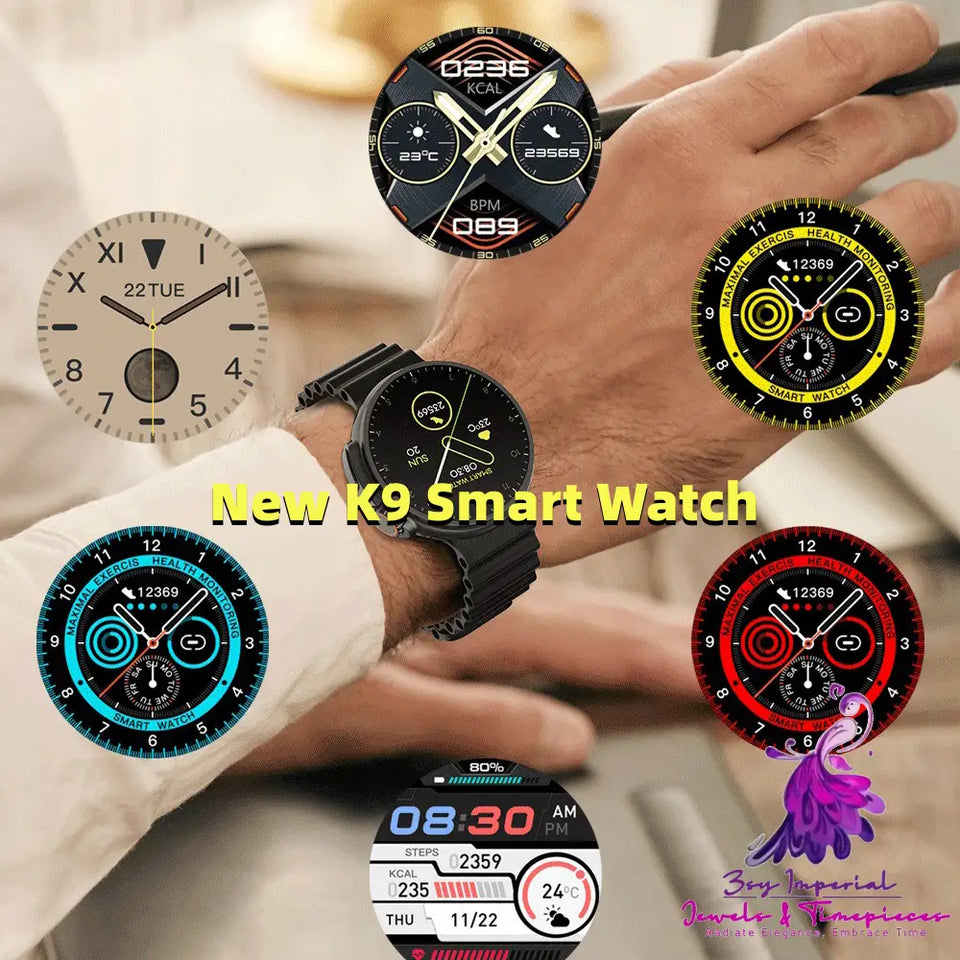 K9 Smart Watch with 1.39 Round Screen