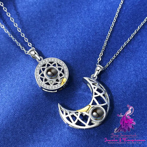 Sun Moon Couple Necklaces