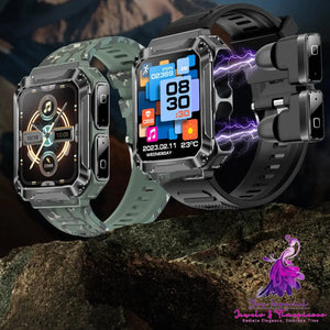 2-in-1 Bluetooth Smart Watch