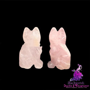 Crystal Jade Kitten Ornaments