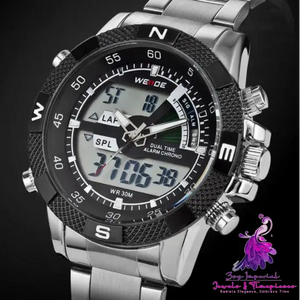 WEIDE Men’s LED Quartz Watch