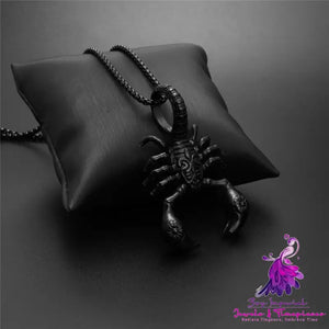 Scorpion Pendant Necklace