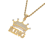 Royal Crown Pendant Necklace