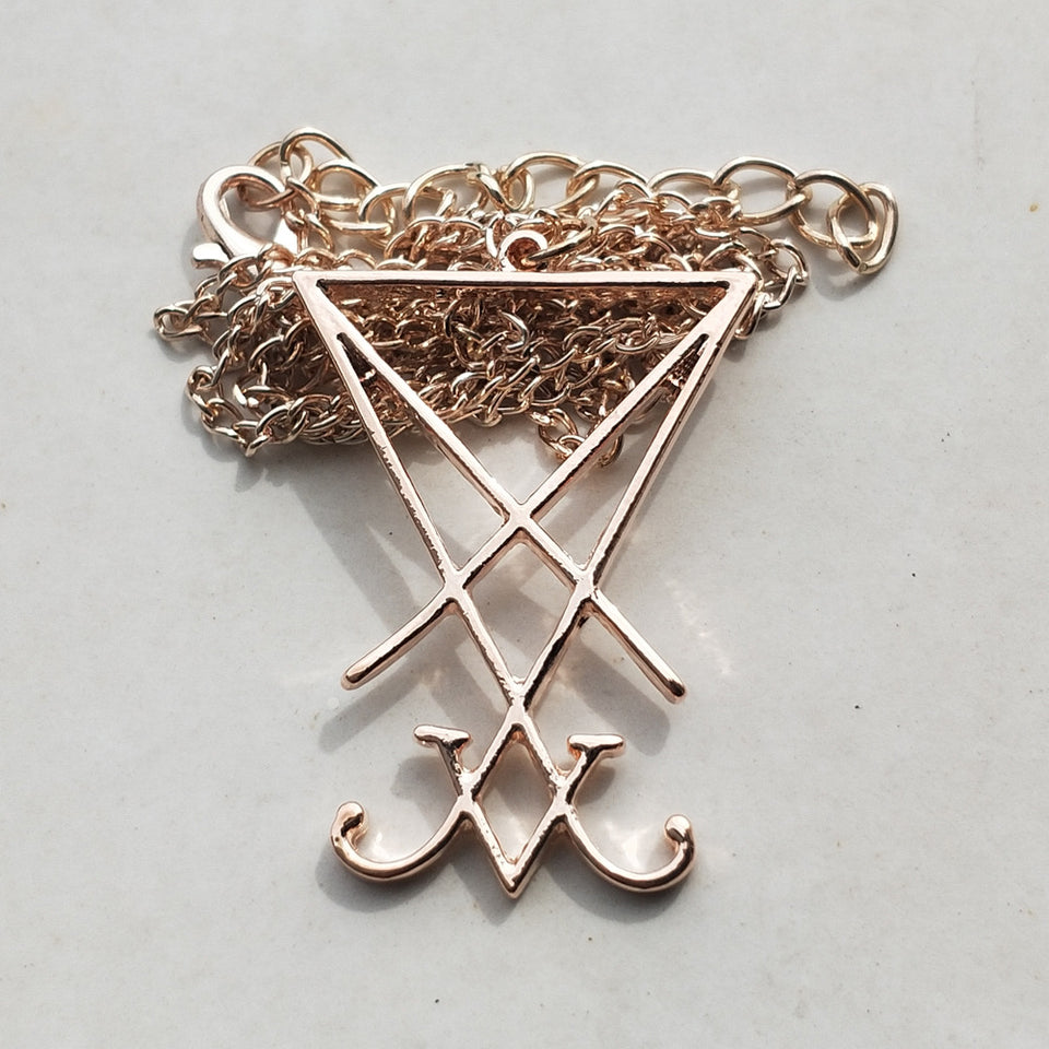 Geometric Mysterious Necklace