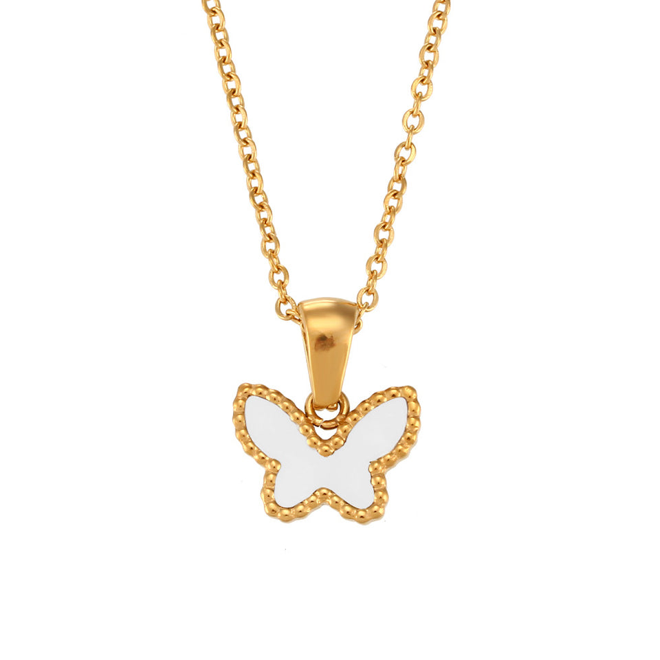 Acrylic Butterfly Pendant Jewelry for Women