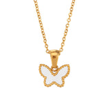 Acrylic Butterfly Pendant Jewelry for Women