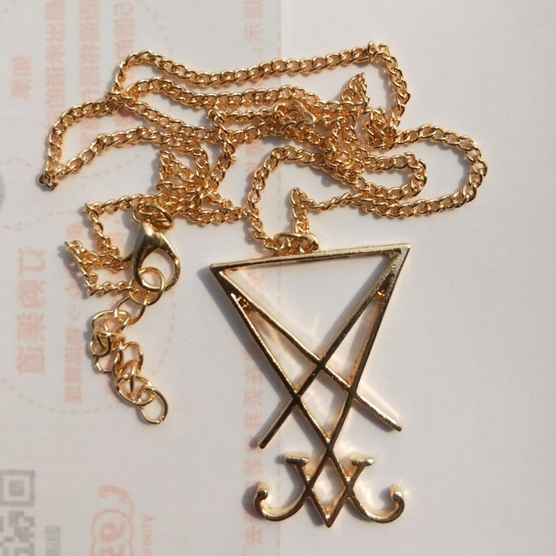 Geometric Mysterious Necklace