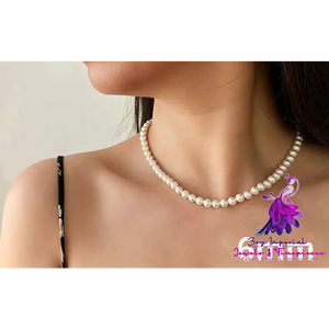 Handmade Classic Shell Bead Necklace