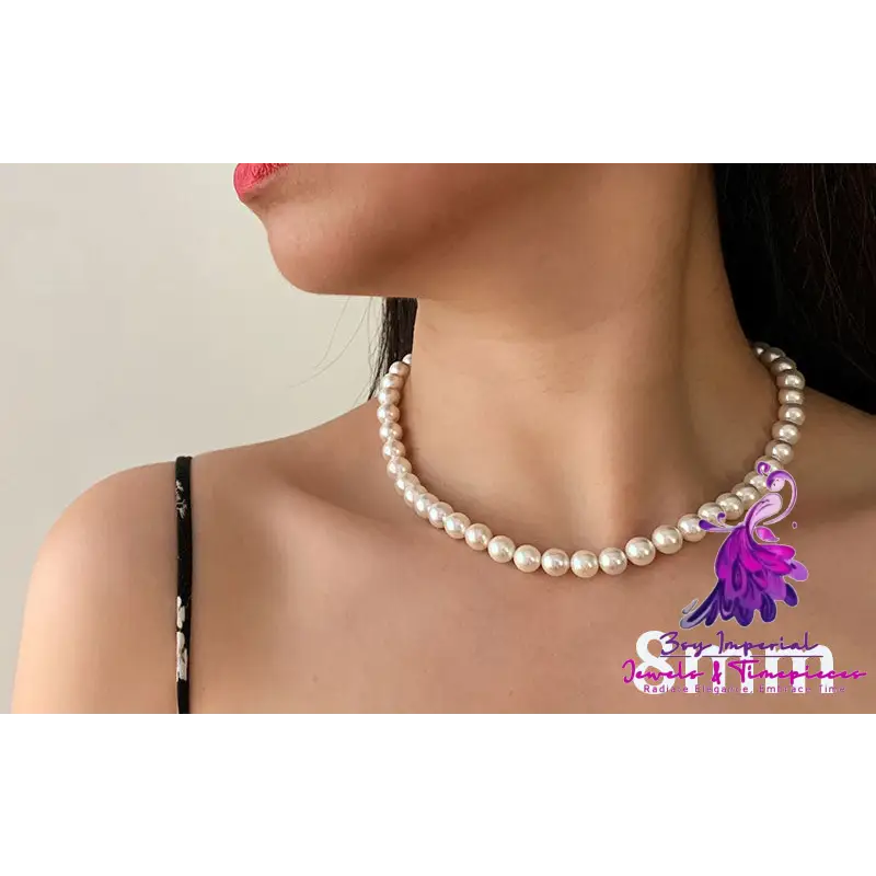 Handmade Classic Shell Bead Necklace