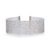 Crystal Rhinestone Choker