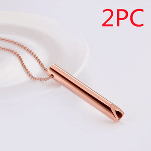 Stainless Steel Breathing Necklace