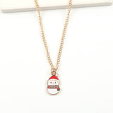 Cartoon Santa Claus Necklace