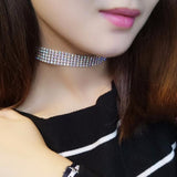 Crystal Rhinestone Choker