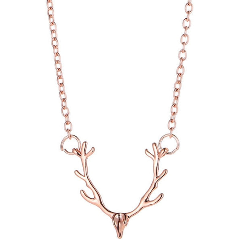 Deer Horn Elk Necklace