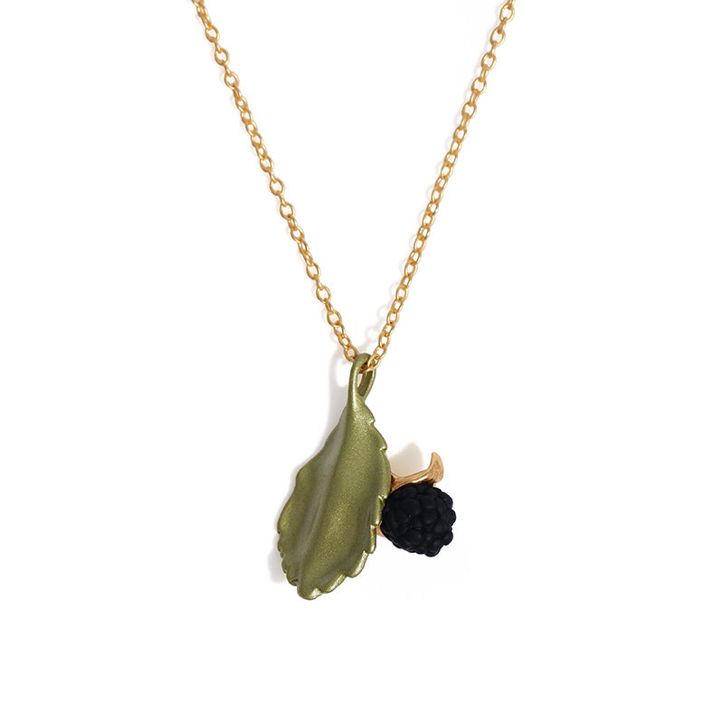 Mori Style Leaf Necklace