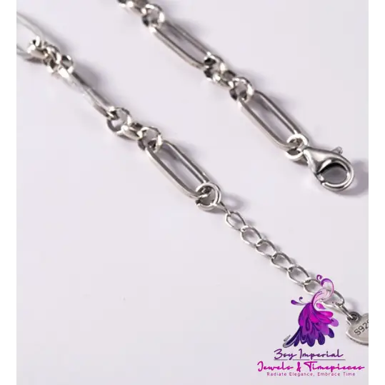 925 Loving Heart In Sterling Silver Bracelet For Women