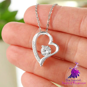 Double Heart Lock Pendant