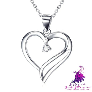 Heart Diamante Necklace