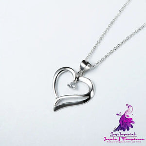 Heart Diamante Necklace