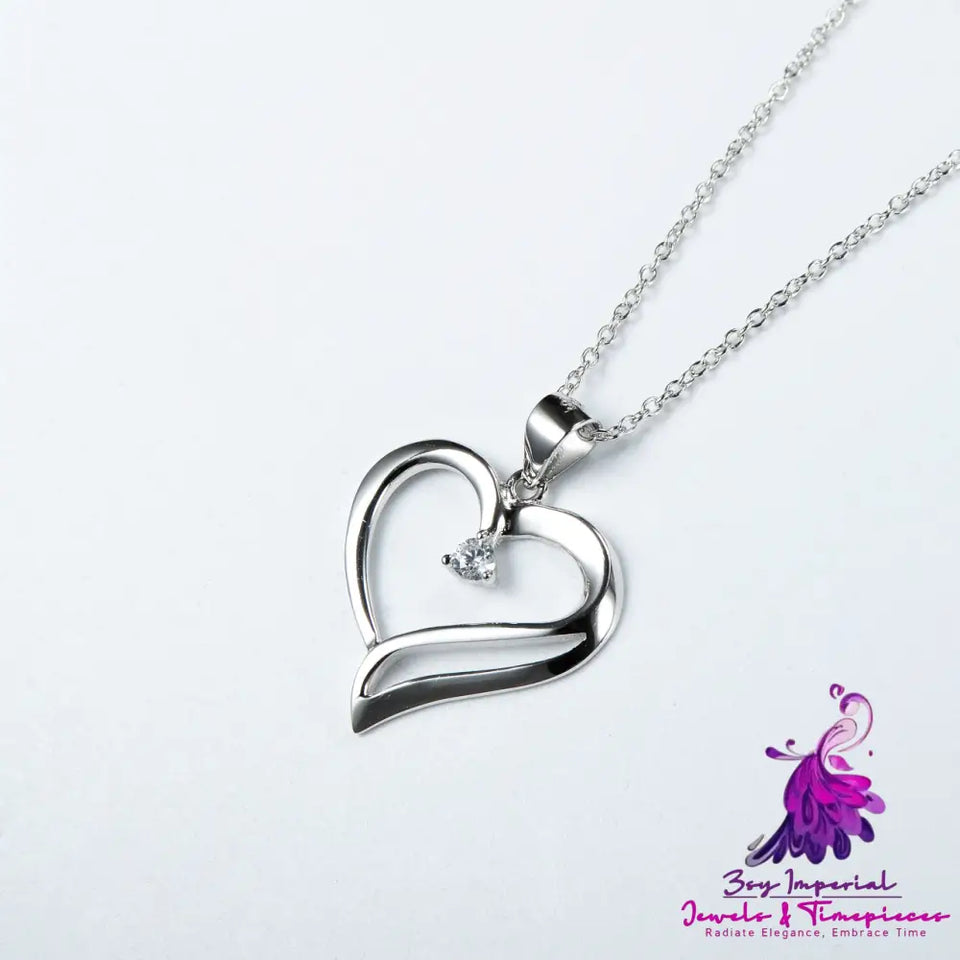 Heart Diamante Necklace