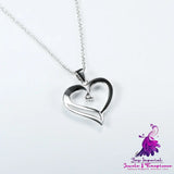 Heart Diamante Necklace