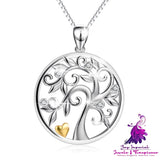 Hollow Life Tree Necklace