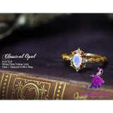 Japanese Opal 925 Silver Ring