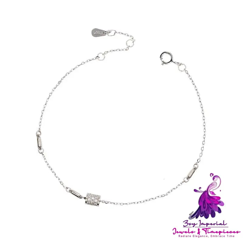 Sterling Silver Little Man Bracelet