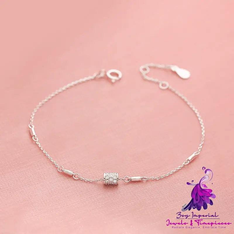 Sterling Silver Little Man Bracelet