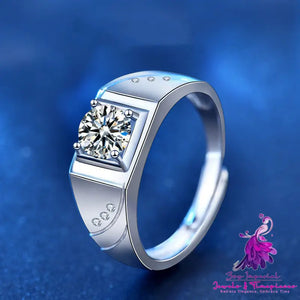 925 Sterling Silver Couple Ring