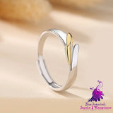 Golden Light Couple Ring