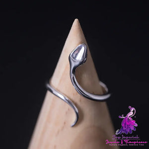 Sterling Silver Snake Rings