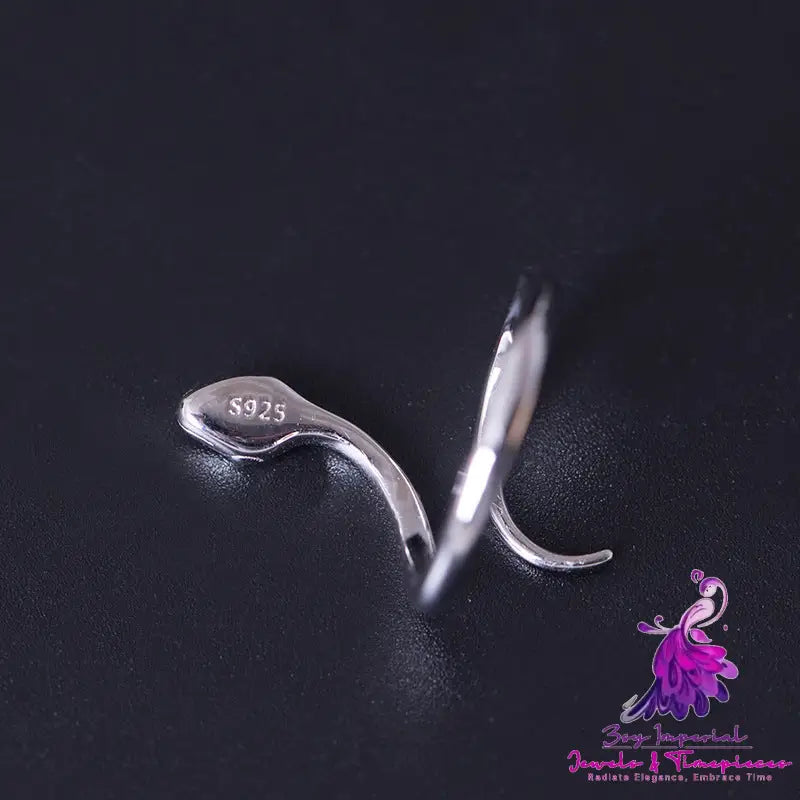 Sterling Silver Snake Rings