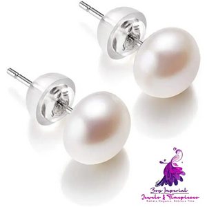 Freshwater Pearl Stud Earrings