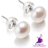 Freshwater Pearl Stud Earrings