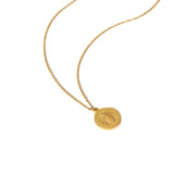 Angel Relief Gold Necklace