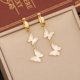 Butterfly Stainless Steel Jewelry Set