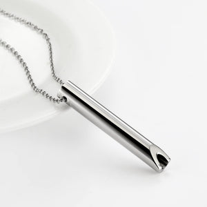 Stainless Steel Breathing Necklace