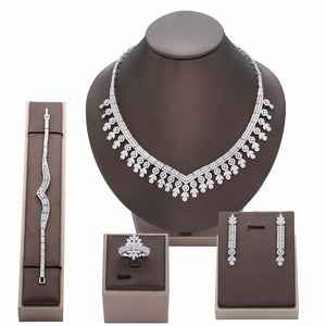 Tassel Diamond Jewelry Set