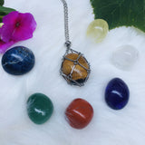 Crystal Bamboo Necklace