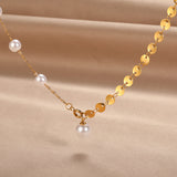 Ins Pearl Clavicle Chain Necklace