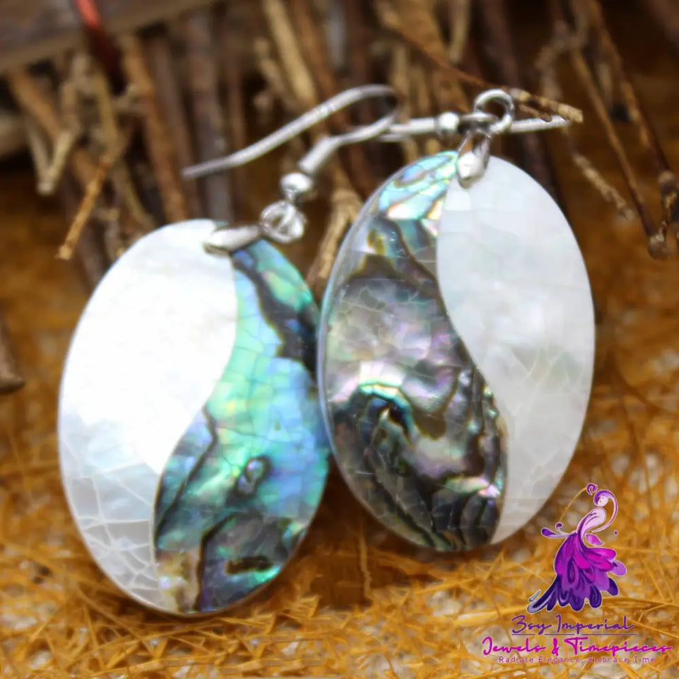 Vacation Style Abalone Shell Earrings