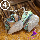 Vacation Style Abalone Shell Earrings