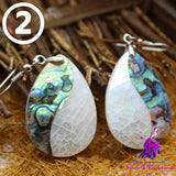 Vacation Style Abalone Shell Earrings