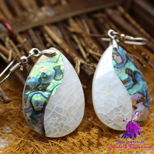 Vacation Style Abalone Shell Earrings