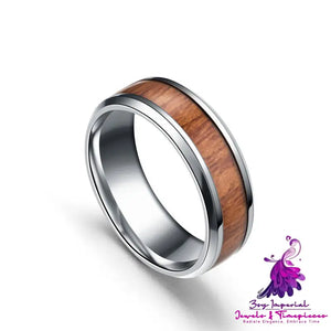 Acacia Ebony Teak Ring