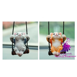 Car Aromatherapy Kitten Pendant