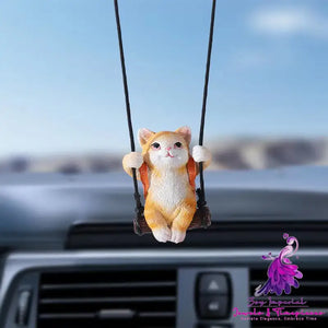 Car Aromatherapy Kitten Pendant